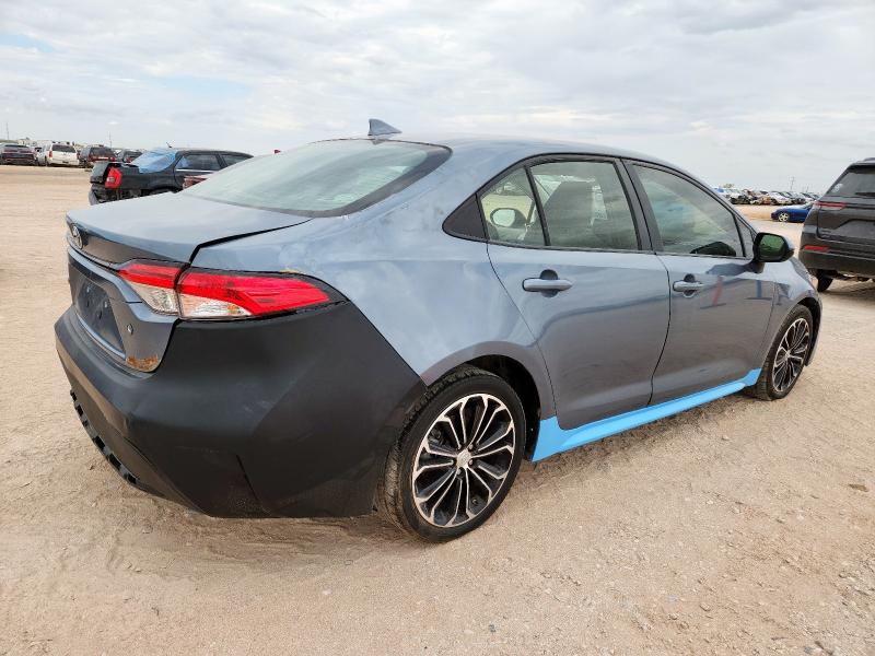 JTDDPMAE7MJ139430 - 2021 TOYOTA COROLLA L Blau Foto 3