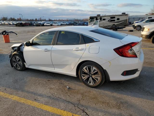 JHMFC1F78JX007765 - 2018 HONDA CIVIC EXL თეთრი ფოტო 2