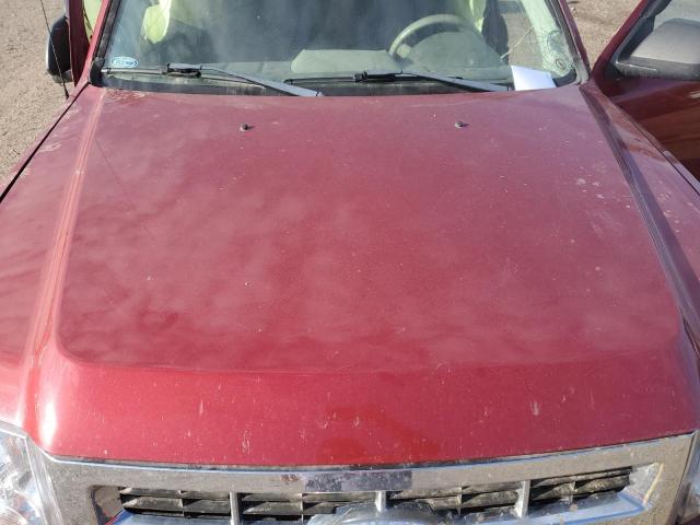 1FMCU93178KA60444 - 2008 FORD ESCAPE XLT წითელი ფოტო 11