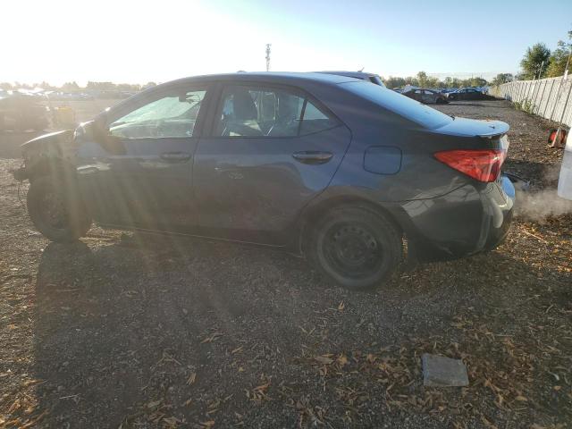 2T1BURHE2KC214224 - 2019 TOYOTA COROLLA L GRAY photo 2