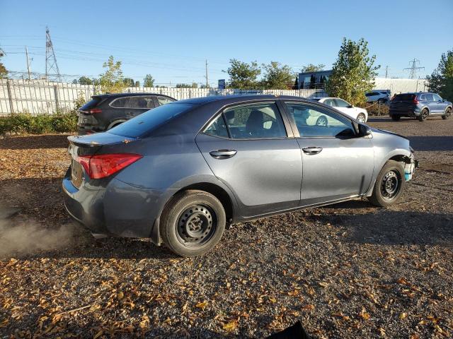 2T1BURHE2KC214224 - 2019 TOYOTA COROLLA L GRAY photo 3