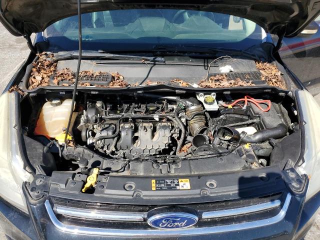 1FMCU9J91EUA46824 - 2014 FORD ESCAPE TITANIUM Schwarz Foto 12