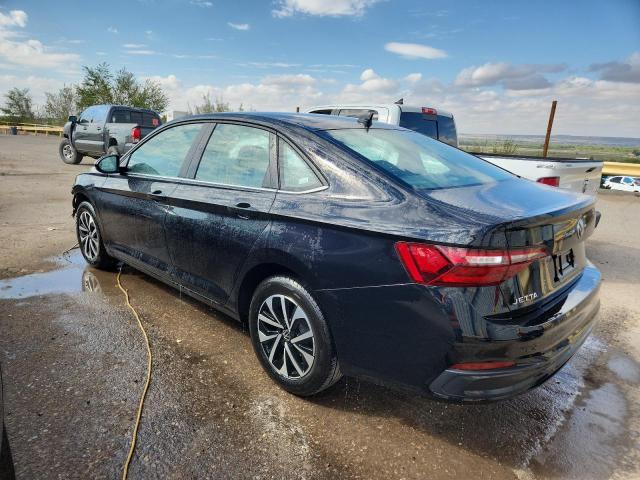 3VW5M7BU8RM003349 - 2024 VOLKSWAGEN JETTA S أسود صورة 2
