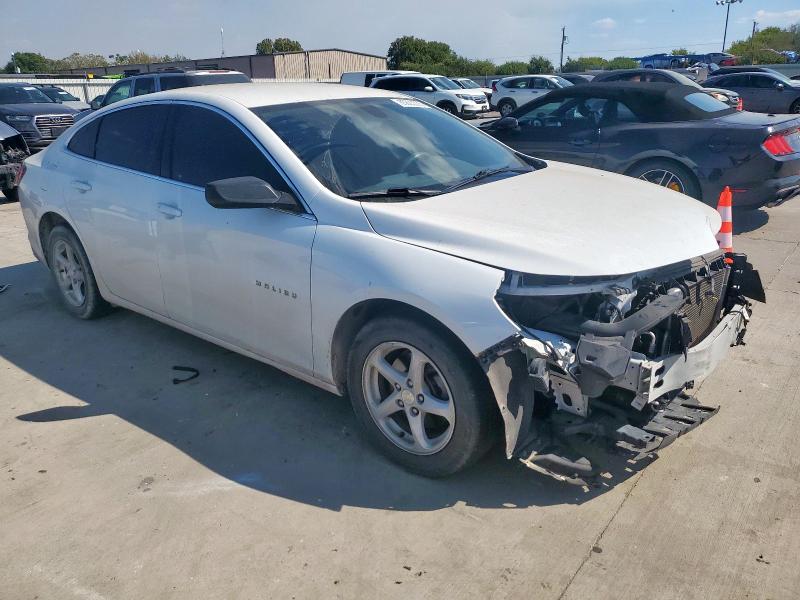 1G1ZC5ST9HF165274 - 2017 CHEVROLET MALIBU LS Blanco foto 4
