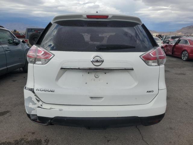 5N1AT2MV6GC824036 - 2016 NISSAN ROGUE S WHITE photo 6