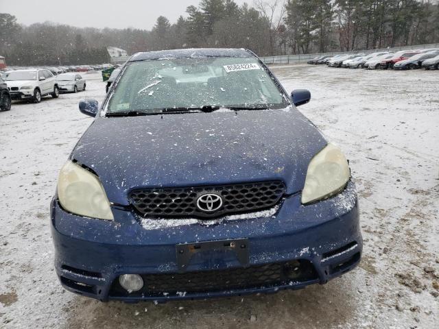 2T1KR32E83C088573 - 2003 TOYOTA COROLLA MA XR BLUE photo 5