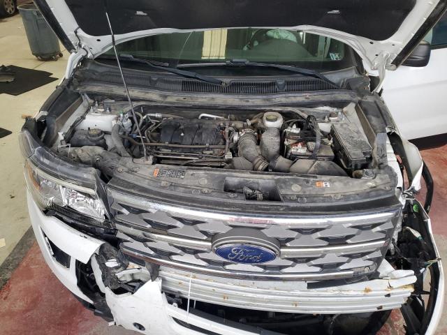 1FM5K8B8XJGA71731 - 2018 FORD EXPLORER 白色 照片 12