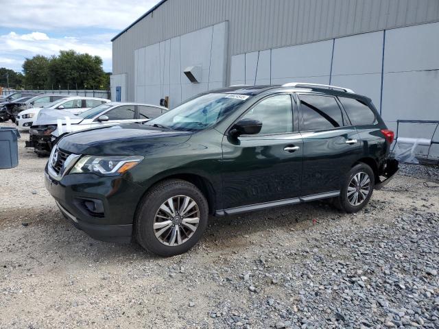 5N1DR2MM2KC578307 - 2019 NISSAN PATHFINDER S Зелений фото 2