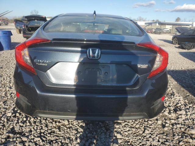 JHMFC1F70JX007159 - 2018 HONDA CIVIC EXL ლურჯი ფოტო 6