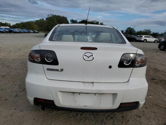 JM1BK12F581806979 - 2008 MAZDA 3 I WHITE photo 6