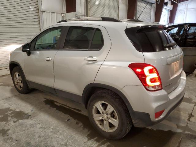 KL7CJPSM1NB525211 - 2022 CHEVROLET TRAX 1LT 银色 照片 2