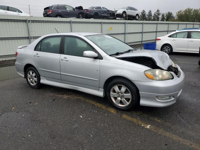2T1BR32E25C360702 - 2005 TOYOTA COROLLA CE SILVER photo 4