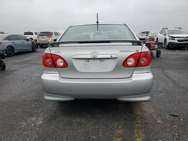 2T1BR32E25C360702 - 2005 TOYOTA COROLLA CE SILVER photo 6