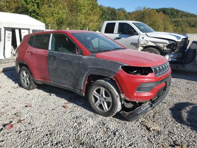 3C4NJDAN1RT599771 - 2024 JEEP COMPASS SPORT 红色 照片 4