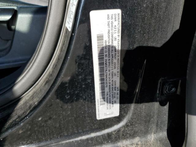 3VWDZ7AJ7BM361570 - 2011 VOLKSWAGEN JETTA SE Qara foto 12