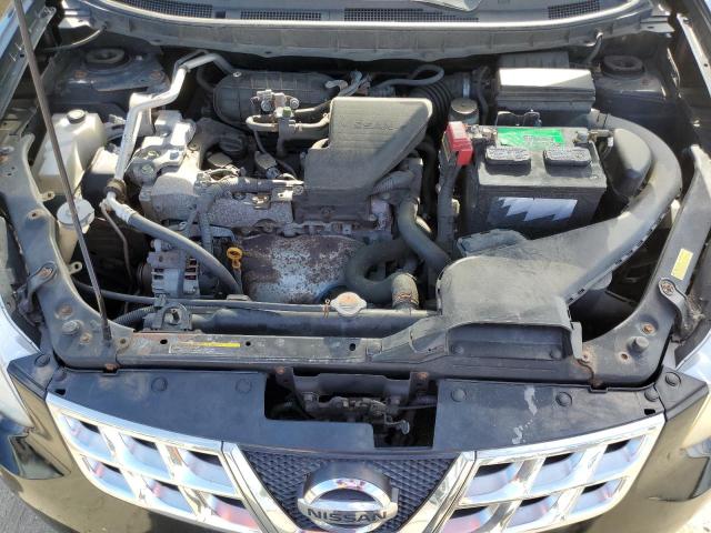 JN8AS5MV0CW710555 - 2012 NISSAN ROGUE S BLACK photo 12