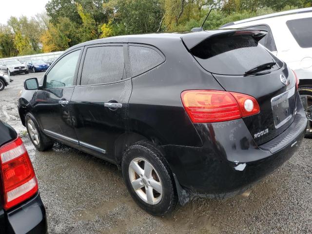 JN8AS5MV0CW710555 - 2012 NISSAN ROGUE S BLACK photo 2