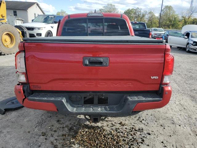 3TMCZ5AN4GM025842 - 2016 TOYOTA TACOMA DOUBLE CAB 红色 照片 6