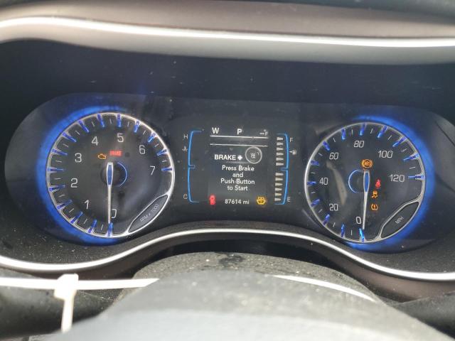 2C4RC1BG0HR745332 - 2017 CHRYSLER PACIFICA TOURING L Silber Foto 9