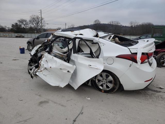 5NPDH4AE5GH762006 - 2016 HYUNDAI ELANTRA SE 白色 照片 2