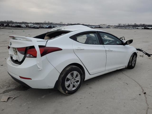 5NPDH4AE5GH762006 - 2016 HYUNDAI ELANTRA SE 白色 照片 3