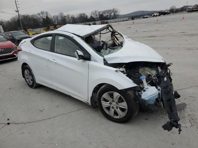 5NPDH4AE5GH762006 - 2016 HYUNDAI ELANTRA SE 白色 照片 4