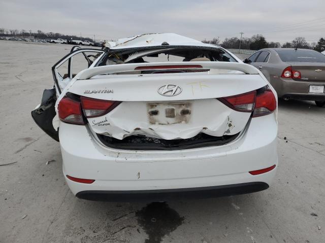 5NPDH4AE5GH762006 - 2016 HYUNDAI ELANTRA SE 白色 照片 6