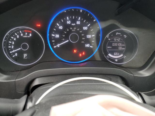 3CZRU6H79JM723144 - 2018 HONDA HR-V EXL შავი ფოტო 9