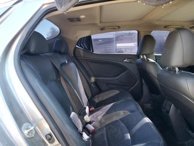 5XXGR4A67CG075165 - 2012 KIA OPTIMA SX SILVER photo 10