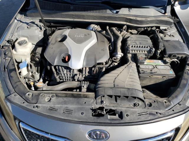 5XXGR4A67CG075165 - 2012 KIA OPTIMA SX SILVER photo 11