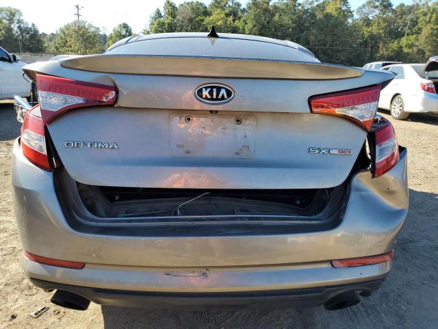 5XXGR4A67CG075165 - 2012 KIA OPTIMA SX SILVER photo 6