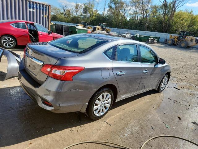 3N1AB7APXKY275745 - 2019 NISSAN SENTRA S فضي صورة 3