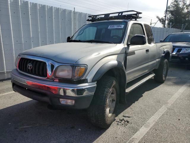 5TESN92N04Z410861 - 2004 TOYOTA TACOMA XTRACAB PRERUNNER ვერცხლისფერი ფოტო 1