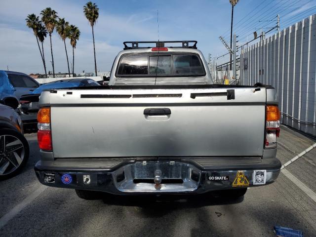 5TESN92N04Z410861 - 2004 TOYOTA TACOMA XTRACAB PRERUNNER ვერცხლისფერი ფოტო 6