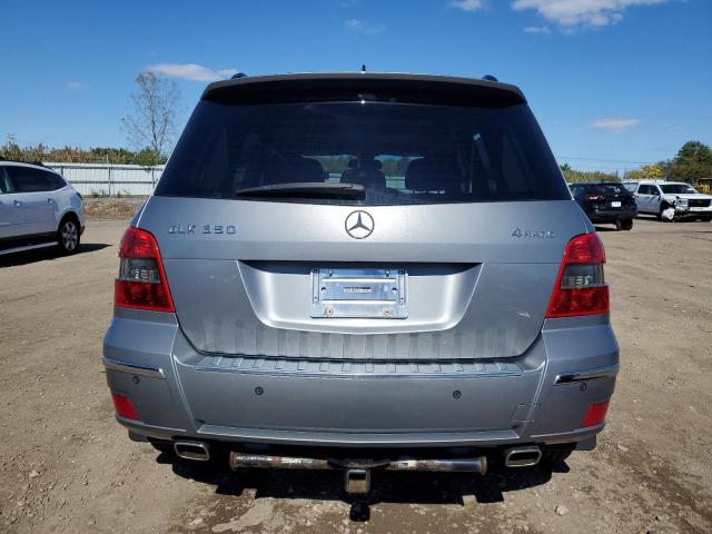 WDCGG8HB0BF666834 - 2011 MERCEDES-BENZ GLK 350 4MATIC SILVER photo 6