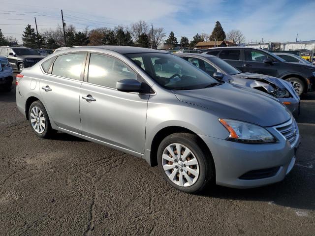 3N1AB7AP9EL684045 - 2014 NISSAN SENTRA S Plata foto 4