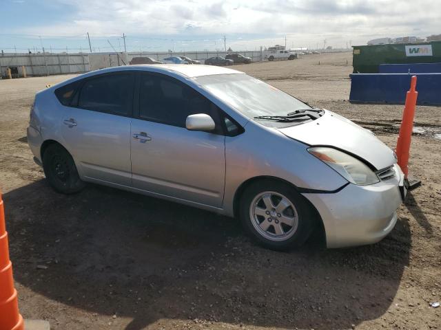 JTDKB20U953013417 - 2005 TOYOTA PRIUS ვერცხლისფერი ფოტო 4