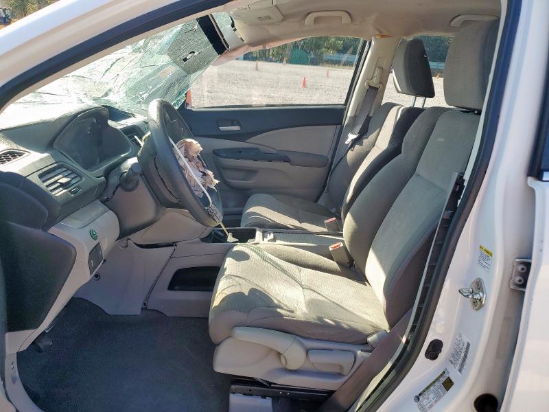 5J6RM3H37EL022850 - 2014 HONDA CR-V LX თეთრი ფოტო 7