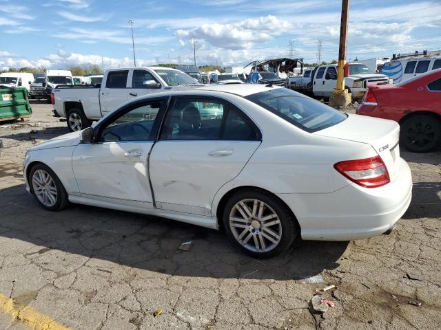 WDDGF54X29R076576 - 2009 MERCEDES-BENZ C 300 أبيض صورة 2
