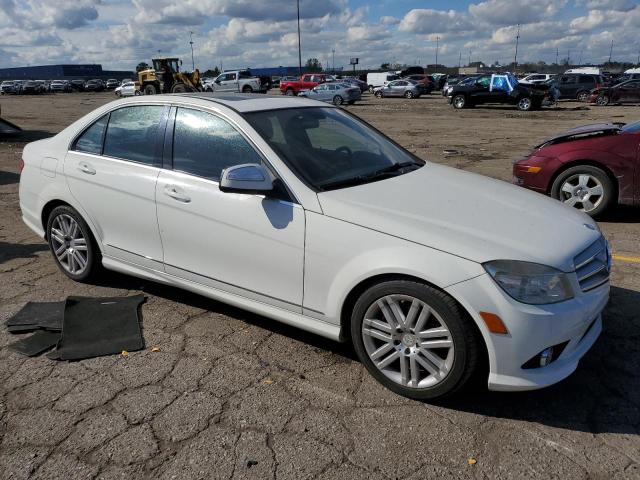 WDDGF54X29R076576 - 2009 MERCEDES-BENZ C 300 أبيض صورة 4