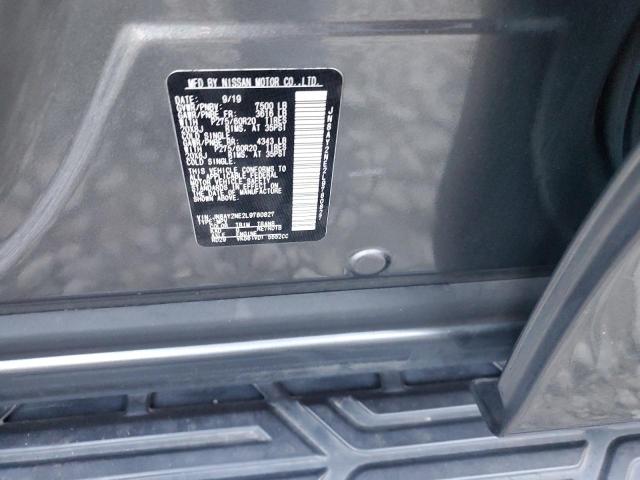 JN8AY2NE2L9780827 - 2020 NISSAN ARMADA PLATINUM GRAY photo 13