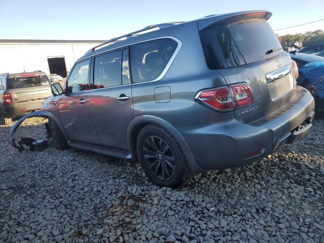 JN8AY2NE2L9780827 - 2020 NISSAN ARMADA PLATINUM GRAY photo 2