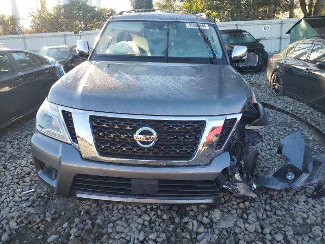 JN8AY2NE2L9780827 - 2020 NISSAN ARMADA PLATINUM GRAY photo 5