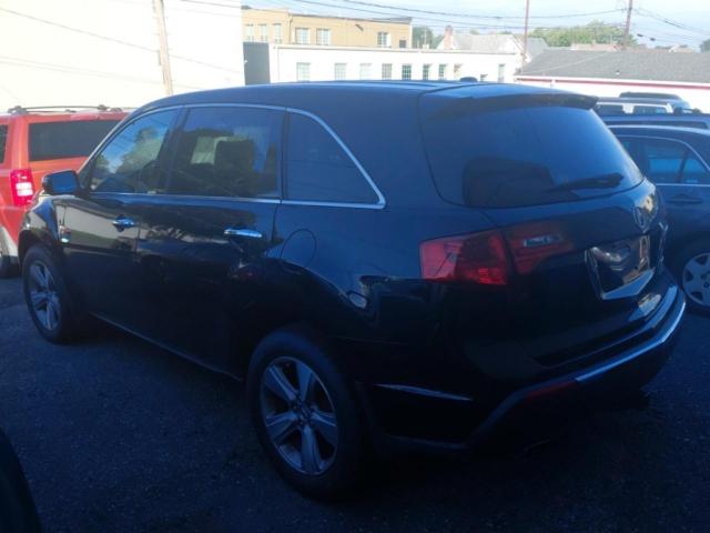 2HNYD2H49DH507047 - 2013 ACURA MDX TECHNOLOGY Negro foto 3