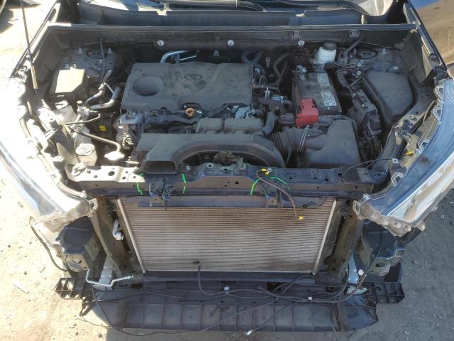 2T3P1RFV1MW222910 - 2021 TOYOTA RAV4 XLE BLUE photo 12