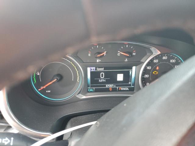 1G1ZJ5SU9HF142138 - 2017 CHEVROLET MALIBU HYBRID SILVER photo 9