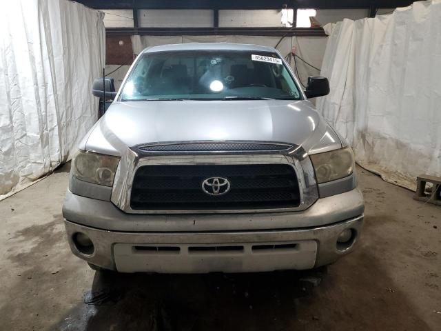5TFBT54147X001900 - 2007 TOYOTA TUNDRA DOUBLE CAB SR5 SILVER photo 5