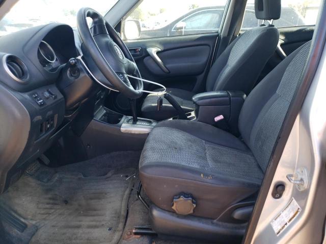 JTEGD20V550064421 - 2005 TOYOTA RAV4 GRAY photo 7