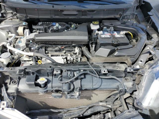 KNMAT2MT9GP612145 - 2016 NISSAN ROGUE S GRAY photo 12