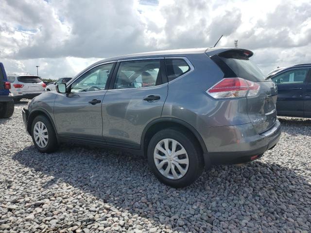 KNMAT2MT9GP612145 - 2016 NISSAN ROGUE S GRAY photo 2